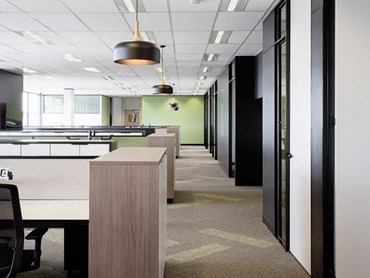 EcoSoft carpet tiles Visy office interior
