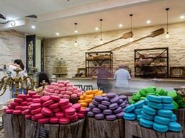 Boral cultured stone cladding helps create French rustic setting at Brisbane cafe
