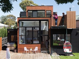 Melbourne family home embraces sustainability and treetop views  