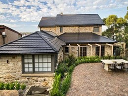 Boral terracotta tiles transform derelict sandstone cottage in Sydney into a stunning home