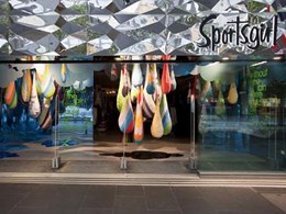 EuroMir acrylic mirror achieves attractive visual identity for Melbourne sports shop