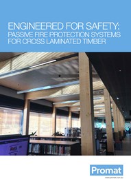 Engineered for safety: Passive fire protection systems for cross-laminated timber 