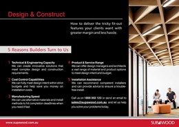 Design & construct, how to deliver the tricky fit-out features your clients want 