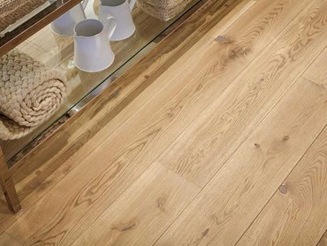 Wide plank timber flooring