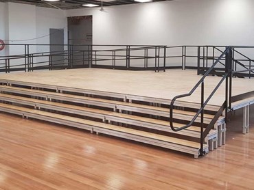 Carlingford Public School QUATTRO Stage, Access Ramp, Front Tiered Steps