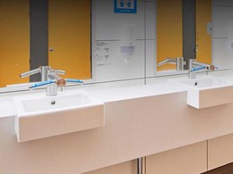 Dyson Airblade Tap hand dryers reduce waste at UWA campus bathrooms