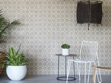Decorative acoustic wall coverings from Woven Image