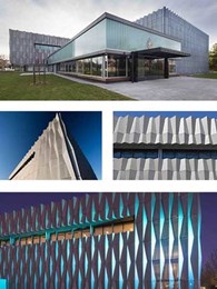 Peter Elliott Architecture specifies aluminium panels from Universal Anodisers for Geelong Grammar facade 