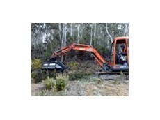 Flail mulchers from RockHound Attachments Australia used in NSW Hydro-Electric plant