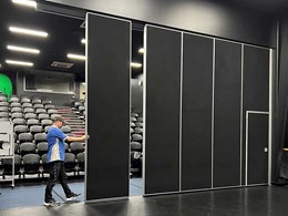 Bildspec operable walls create flexible dance studio space at Woolwich school