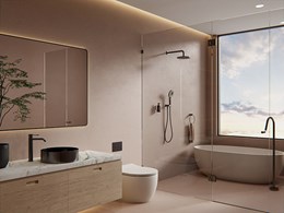 Introducing the ‘Oria’ range of showers, mixer taps, and accessories