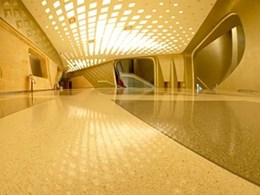 Nanjing Youth Olympics Centre gets the Flowcrete floor treatment