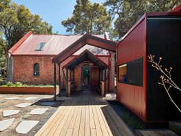 Perth house takes inspiration from century-old Anglican church