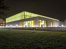 OKALUX K insulating glass adds striking look to Neumatt Sports Hall, Switzerland