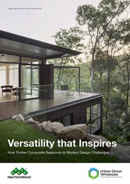 Versatility that inspires: How timber composite responds to modern design challenges