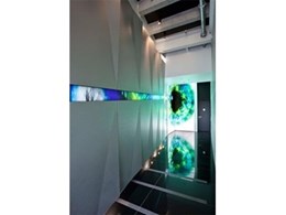 Anodised aluminium wall cladding from AAL Aluart installed at the Drake offices in Auckland