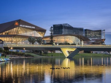 The second and final stage of the Adelaide Convention Centre redevelopment project has been completed. Image: Woods Bagot
