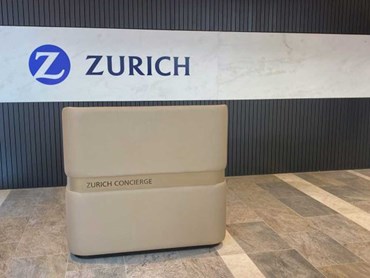 The Mobile Concierge Desk at Zurich Tower 