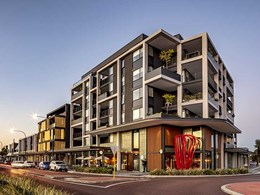 Solar shading elements set a new benchmark for design at Albany Hwy Apartments