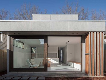 Barestone Internal and External panels emulate the appearance of natural concrete 