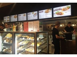 New Fasta Pasta restaurant features digital menu boards from Just Digital Signage 