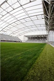 New Zealand completes world's first enclosed turf stadium