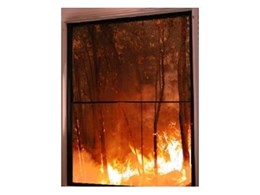 BAL 40 double hung bushfire windows available from Aneeta Windows