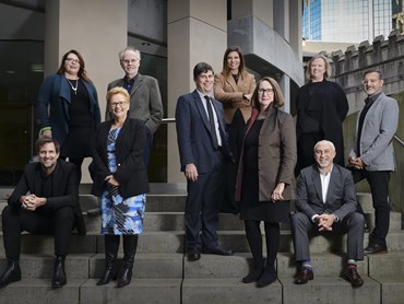 The eleven current members of the NSW Architects Registration Board. Photography: Mine Konakci
