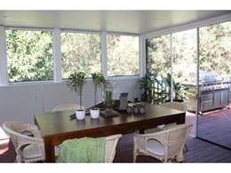 National Screens Transforms Deck into Attractive Indoor/Outdoor Living Room with Retractable Screens