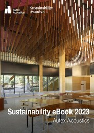 Sustainability eBook 2023: Autex Acoustics