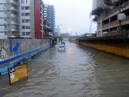 ACO drainage blocks prevent flooding inside World Cup stadium