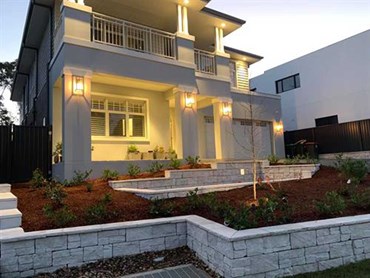 The Roseville home featuring StoneFace masonry blocks
