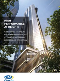 High-performance at height: The benefits of multipoint locking systems for awning windows in high-rise buildings