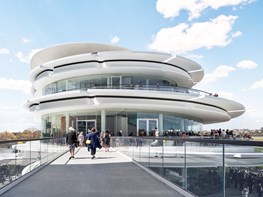 The stunning curvilinear structure inspired by Flemington Racecourse
