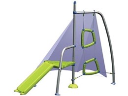 Hills Playing Mantis play equipment range available from The Clothesline Doctor