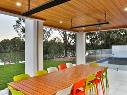 Murray River home featuring Heatstrip Classic heaters showcased on Australia’s Best Homes 
