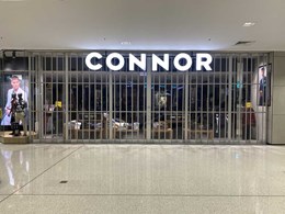 Commercial concertina doors secure new Connor storefront in Bundaberg QLD
