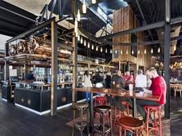 Six Degrees channel church architecture for Melbourne brewery overhaul