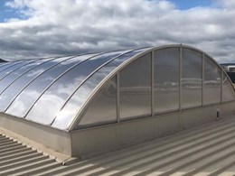 Polycarbonate panels selected for roof replacement in Barton ACT