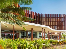 The tropical architecture celebrating Cairns