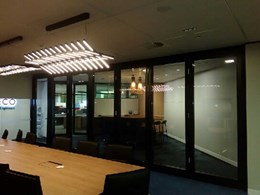 Konnect acoustic operable wall selected for Robeco’s Sydney office fitout