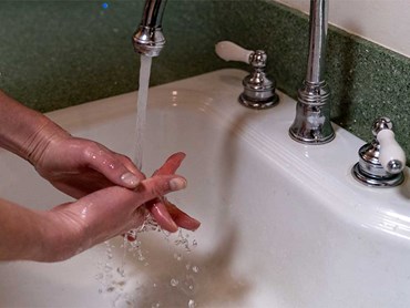 Handwashing is important for disease prevention (Photo: F Cary Snyder)