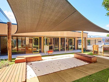 Oakleigh South Childcare Centre is constructed using XLAM cross laminated timber panels