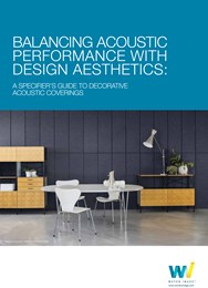 Balancing acoustic performance with design aesthetics