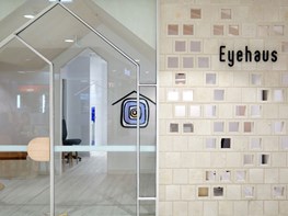 A contemporary eye clinic that feels like home