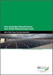 Tackling rising energy costs with a Solar Power Purchase Agreement