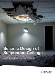 Seismic design of suspended ceilings: What you need to know about the National Construction Code, AS 1170.4 and AS/NZS 2785