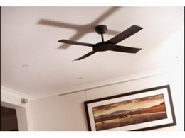 Revolution ceiling fans available through Hunter Pacific