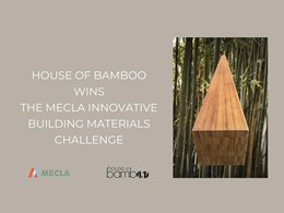 House of Bamboo recognised at MECLA Innovative Building Materials Challenge