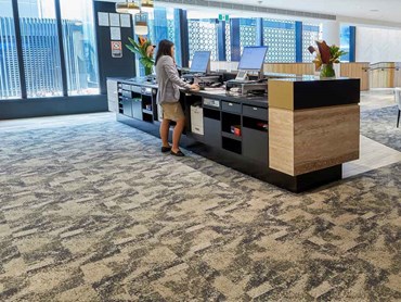 Godfrey Hirst designed and supplied a custom carpet